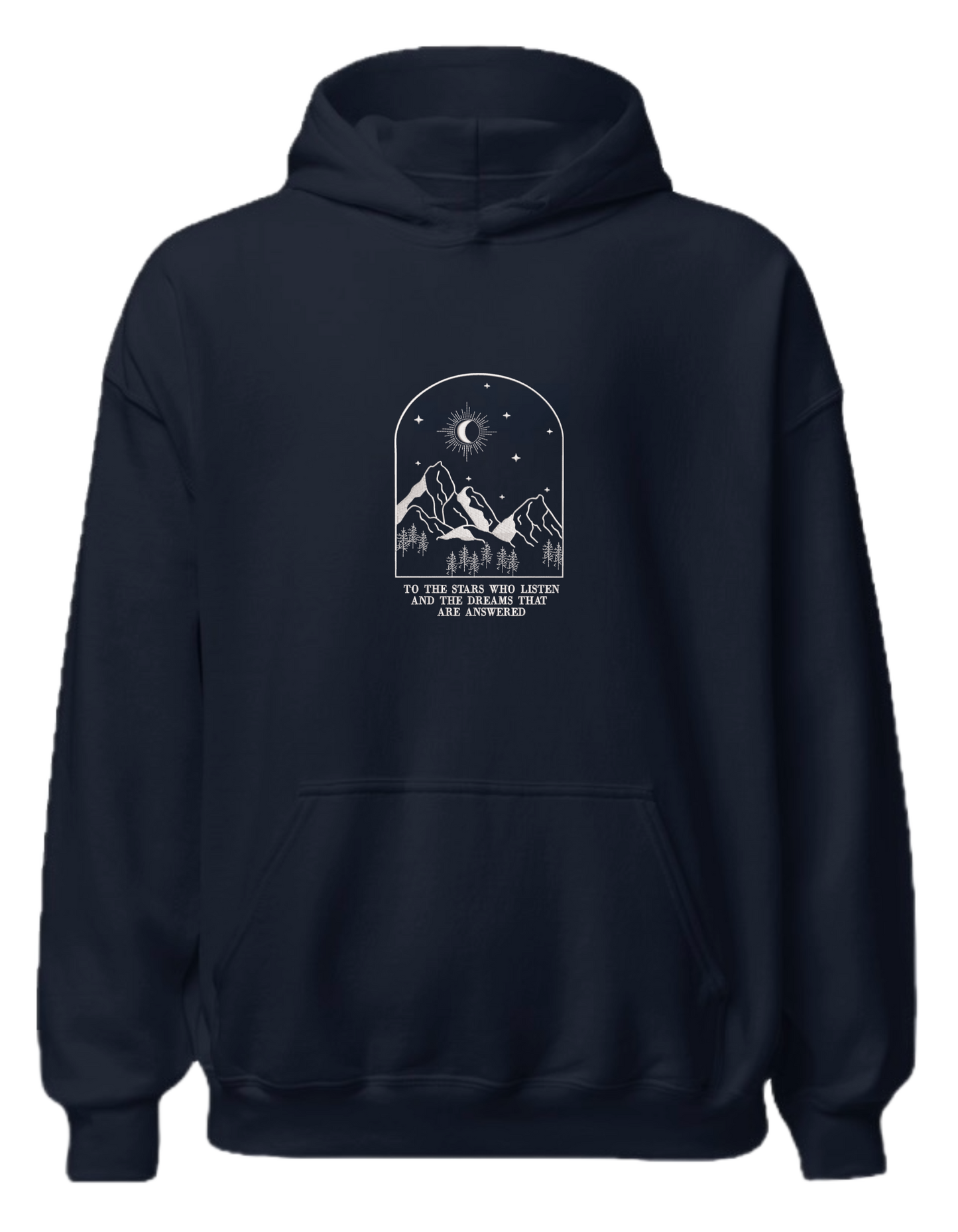 To the stars mountains hoodie ACOTAR - Thread Muse