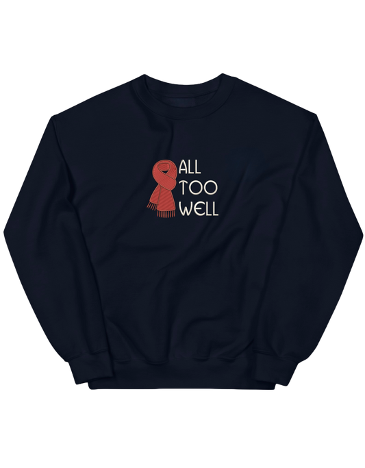 All too well scarf sweatshirt Taylor Swift - Thread Muse