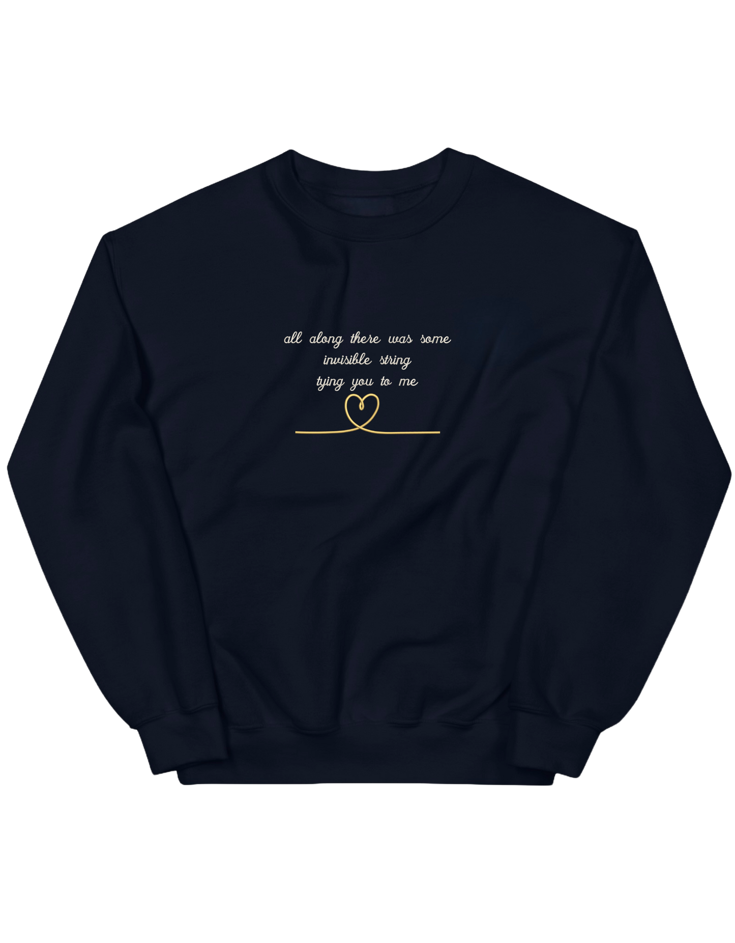 Invisible string sweatshirt Taylor Swift - Thread Muse