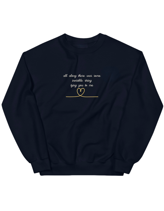 Invisible string sweatshirt Taylor Swift - Thread Muse