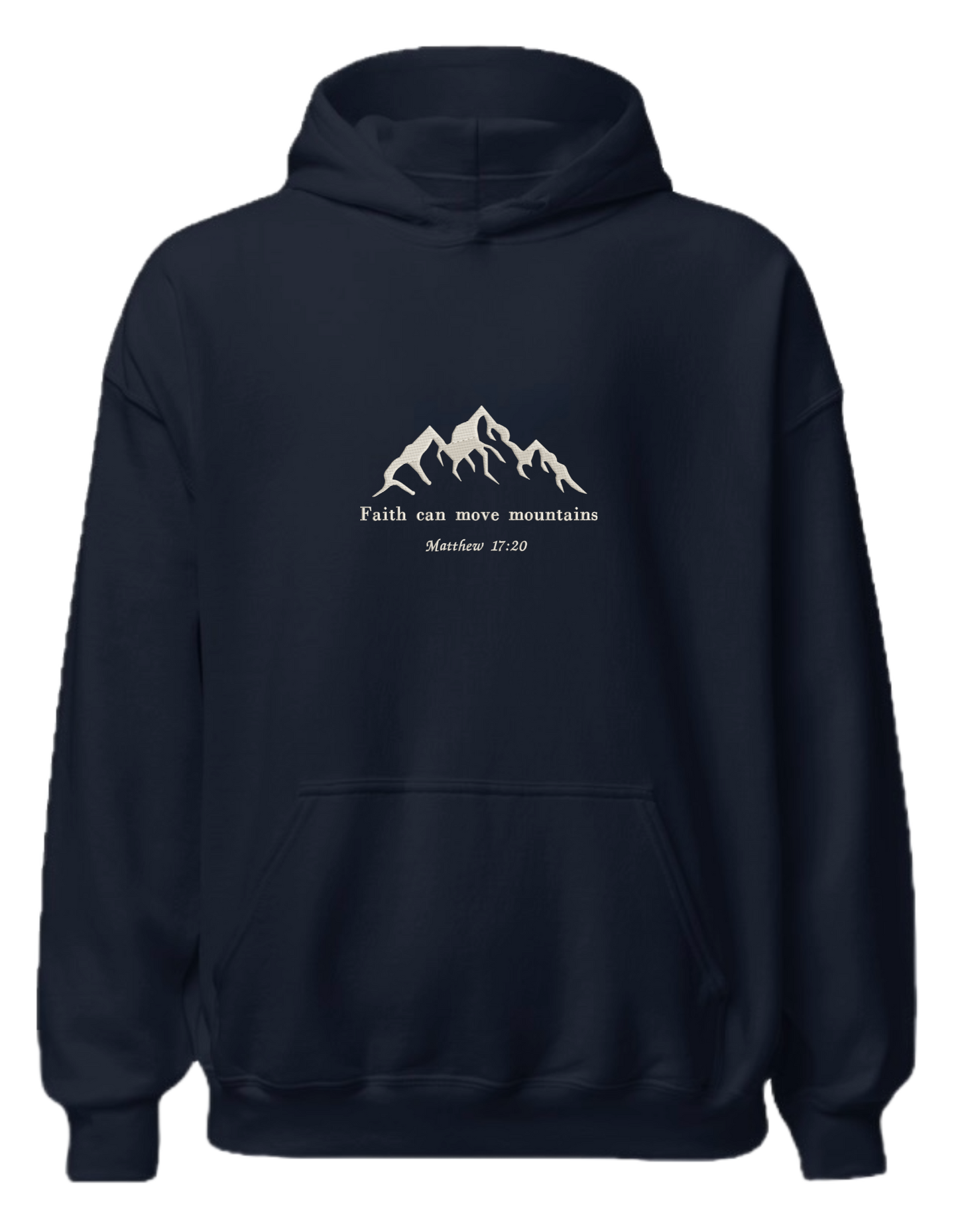 Move mountains hoodie - Thread Muse
