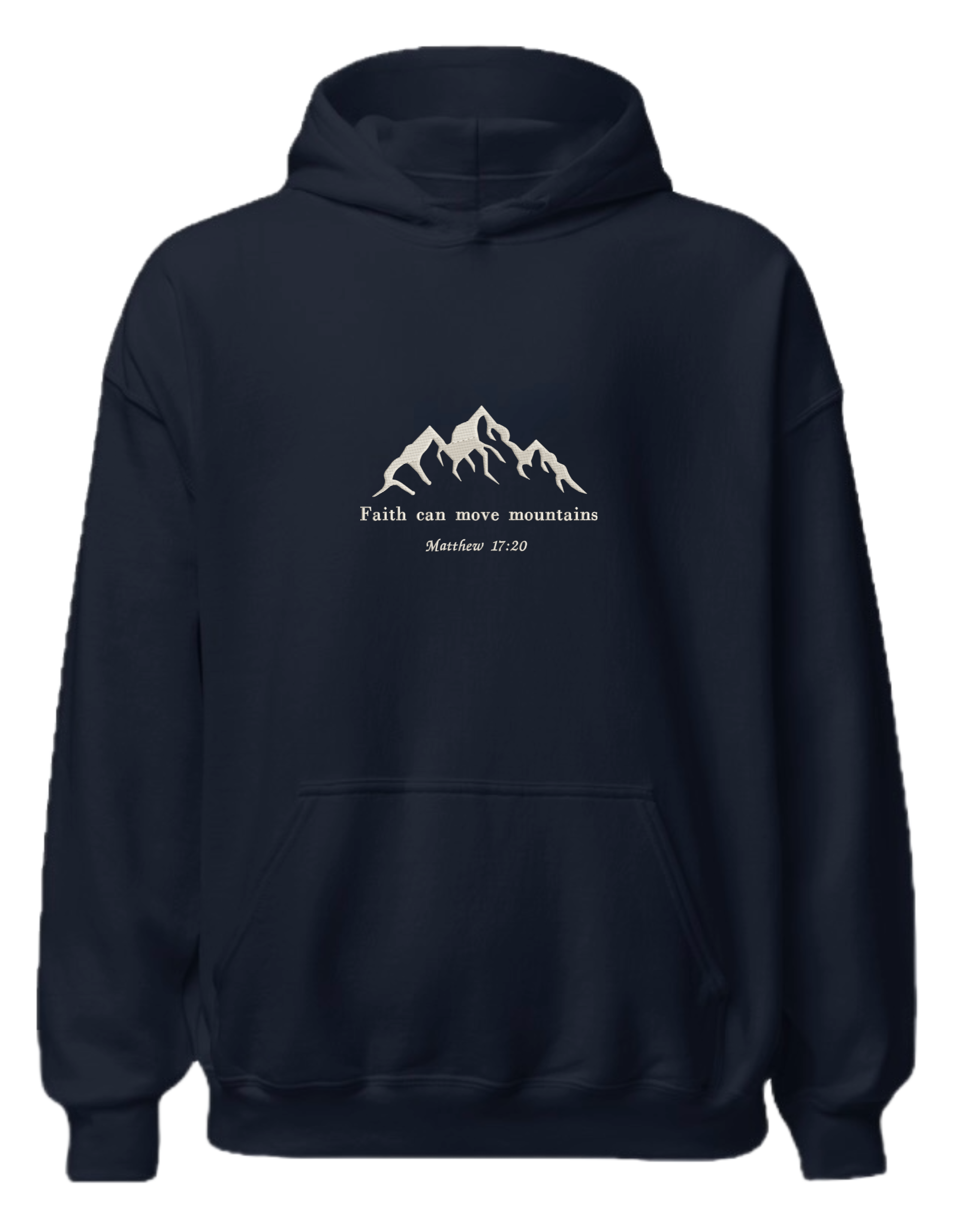 Move mountains hoodie - Thread Muse