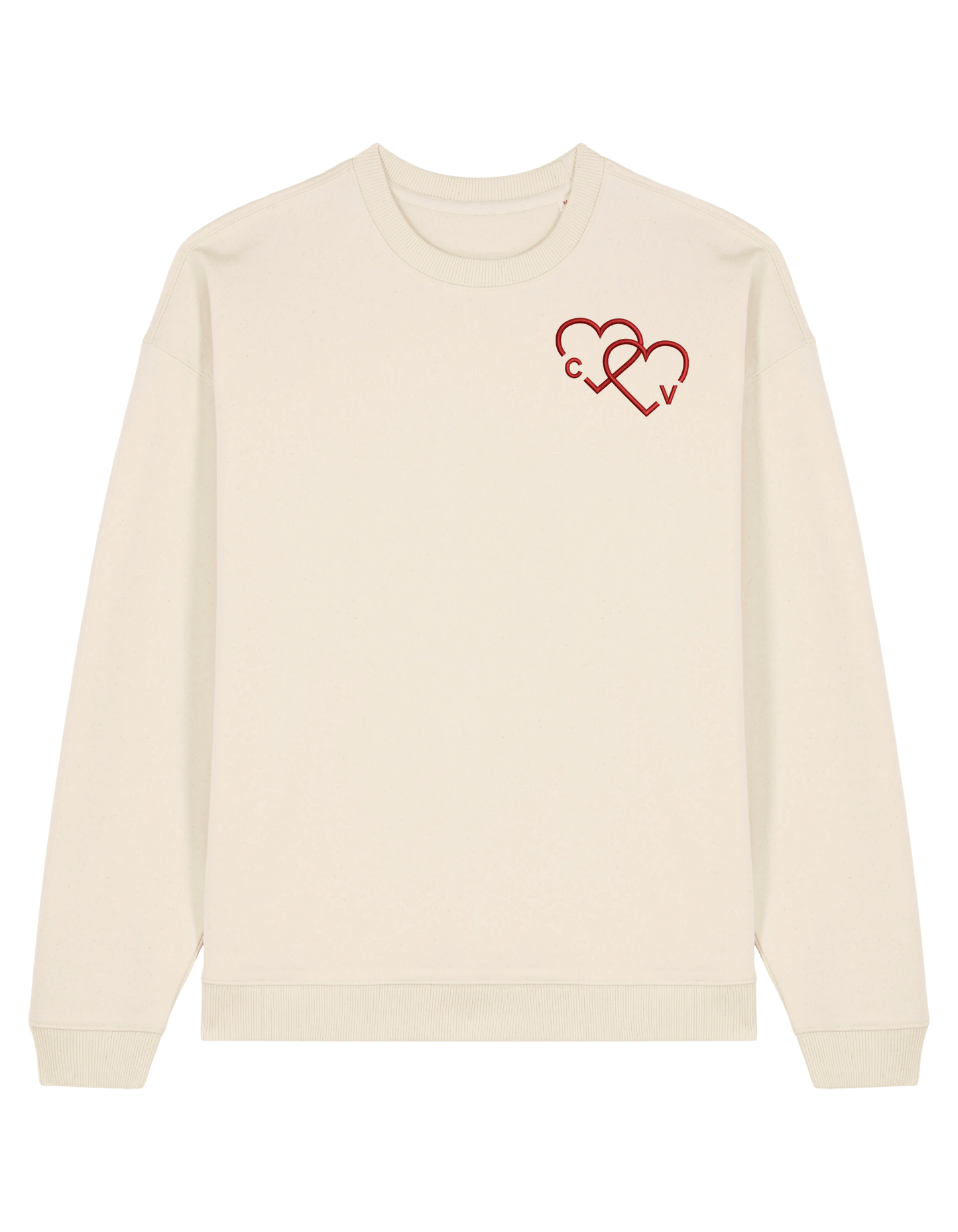 Hearts initiale sweatshirt