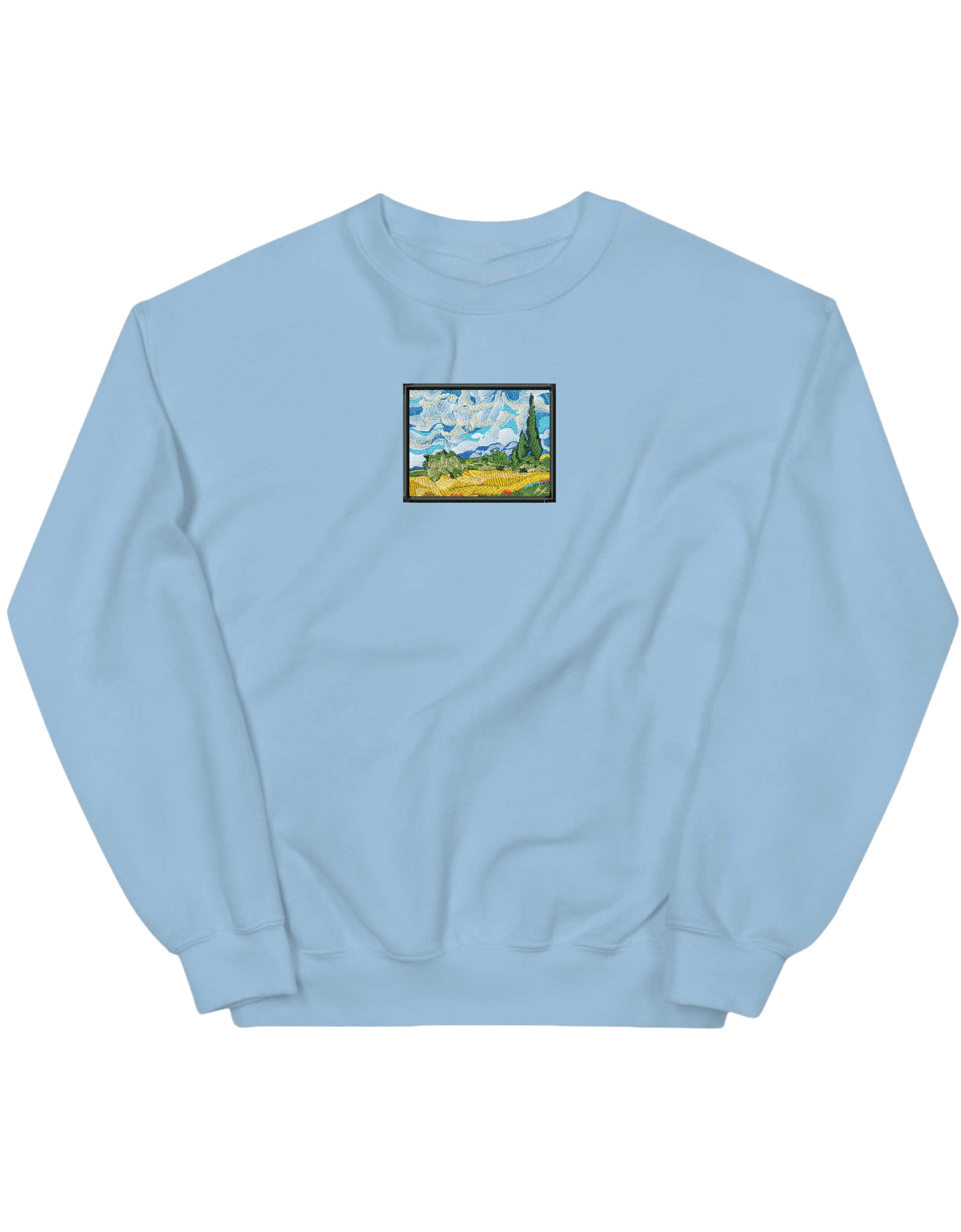 Wheat field with cypresses Van Gogh sweatshirt Picturi - Thread Muse