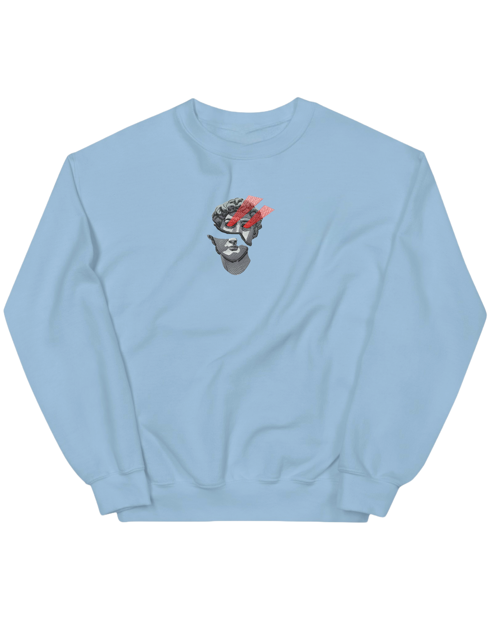 David laser eyes sweatshirt Sculpturi - Thread Muse