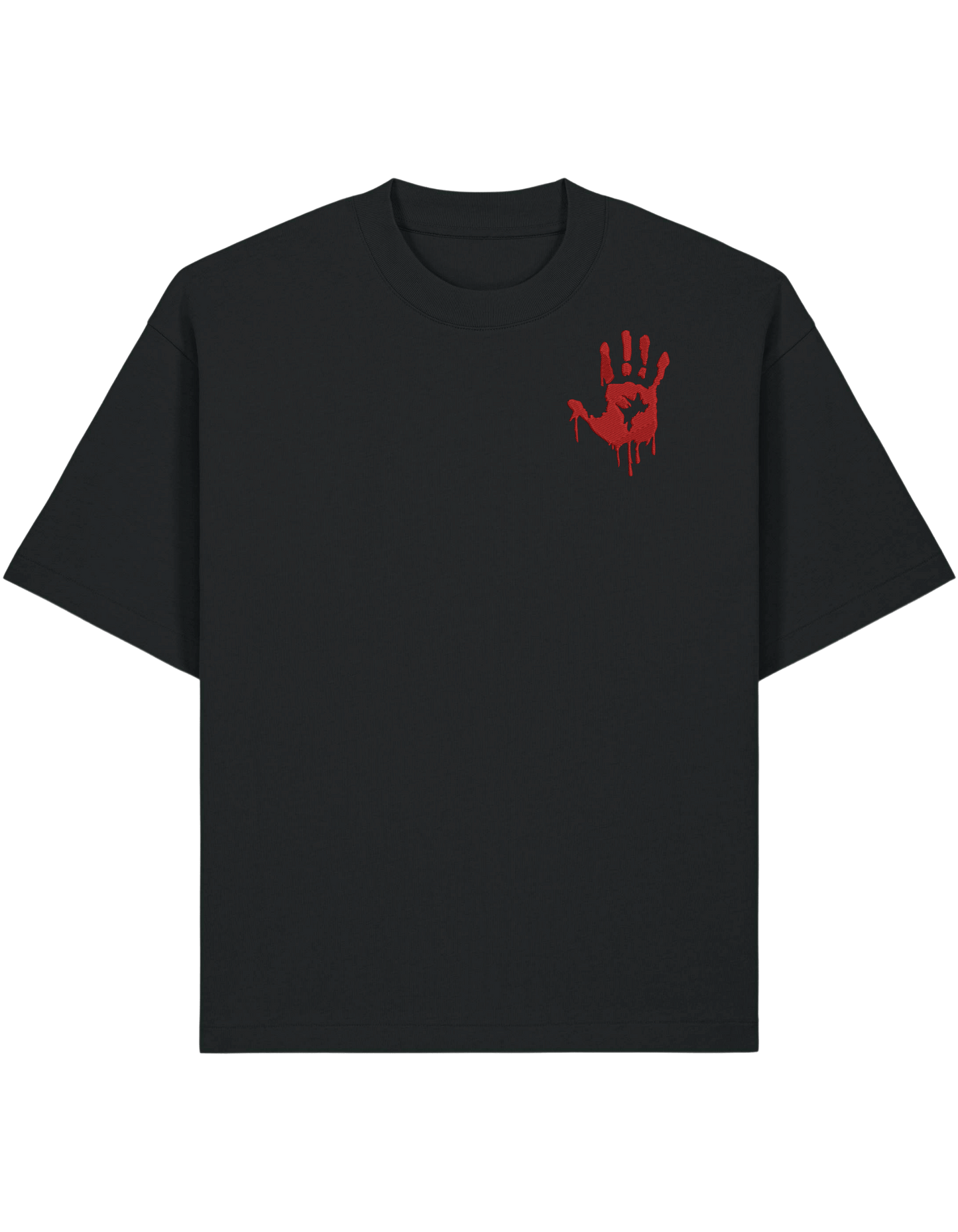 Bloody hand tricou The Walking Dead