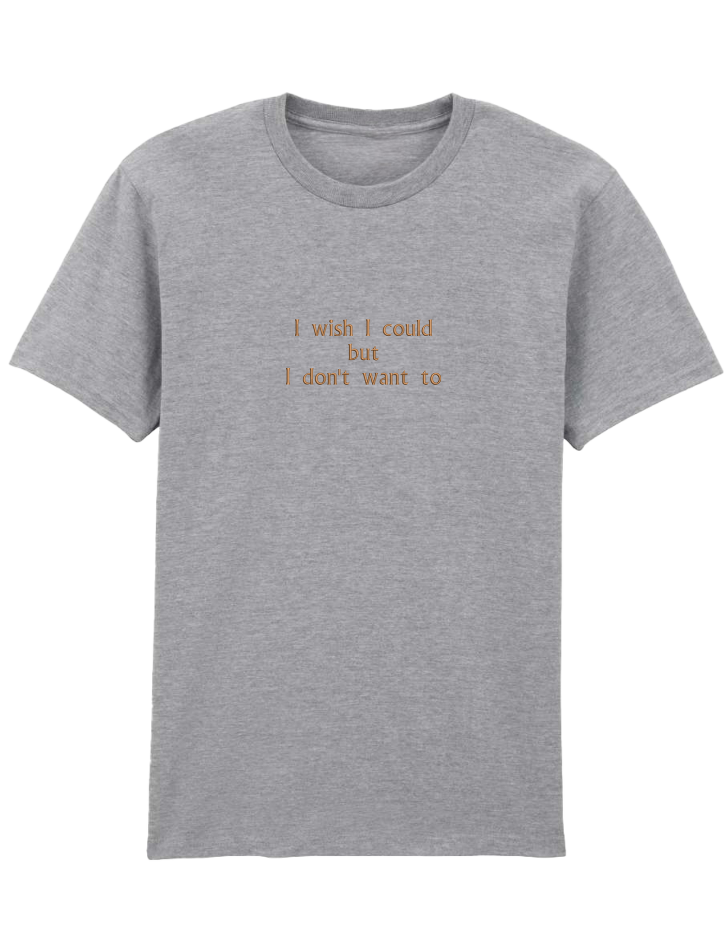 I wish I could tricou - Thread Muse