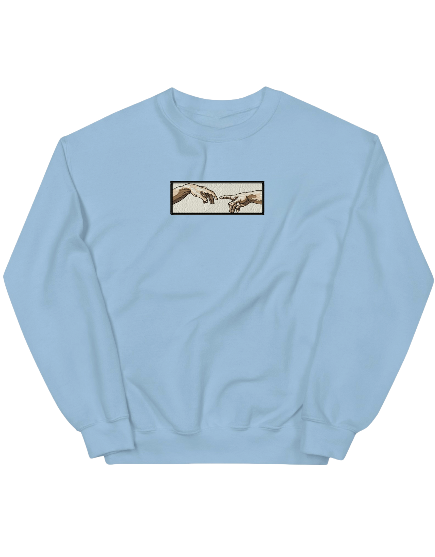 Creation of Adam hands sweatshirt Picturi - Thread Muse