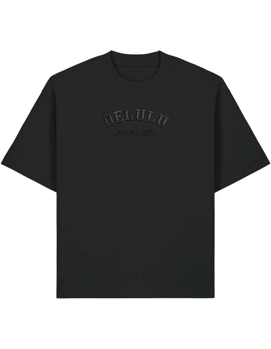 Delulu university tricou - Thread Muse