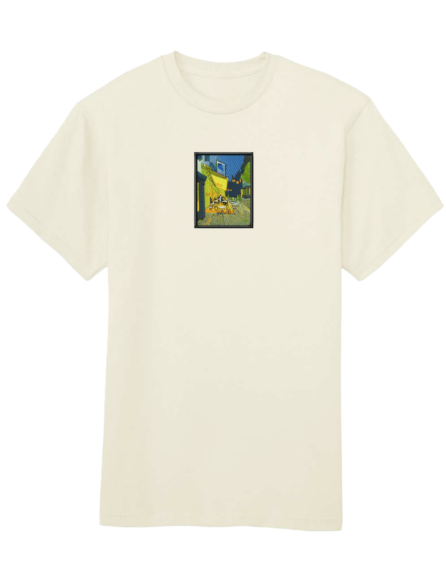 Cafe terrace at night Van Gogh tricou Picturi - Thread Muse