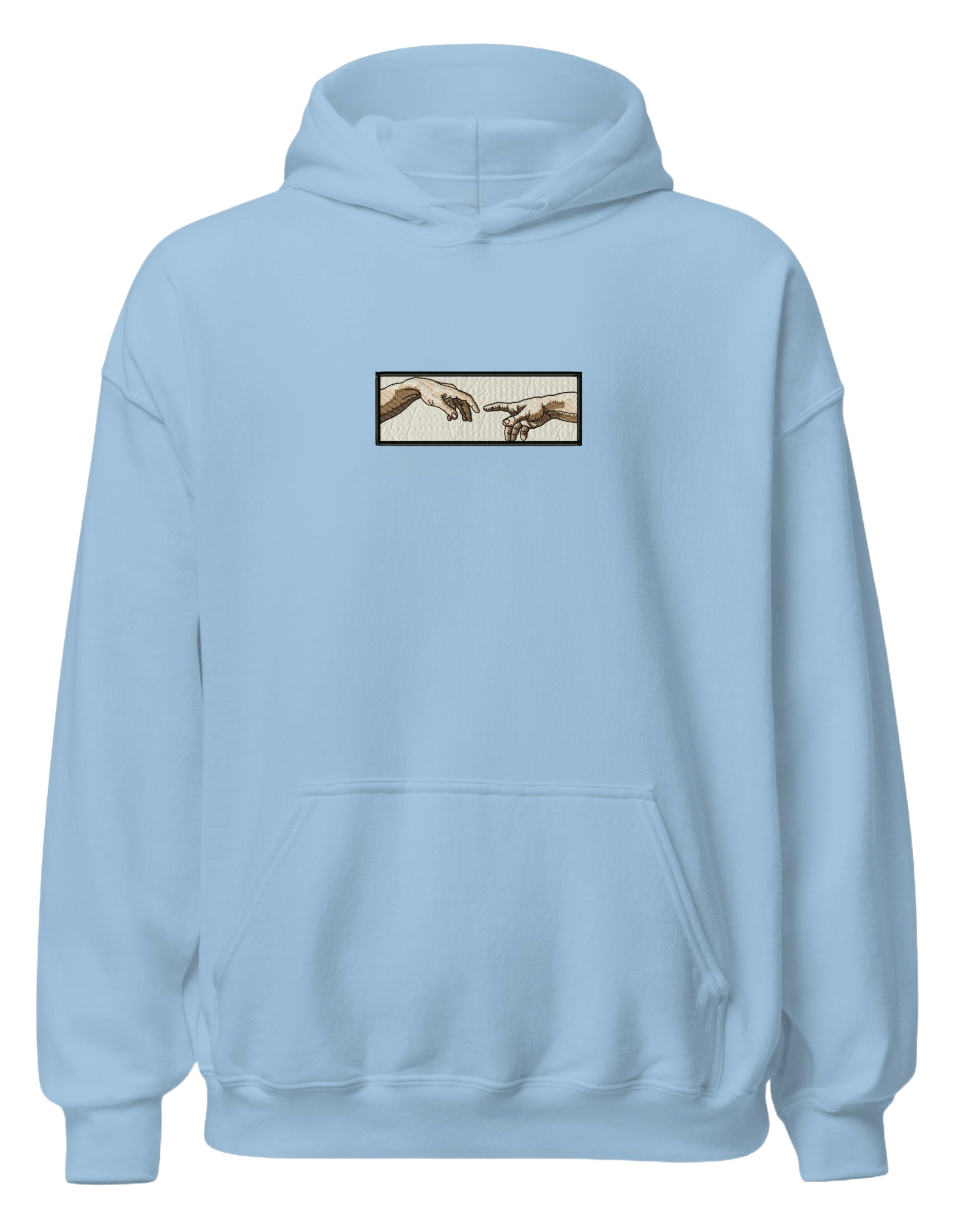 Creation of Adam hands hoodie Picturi - Thread Muse
