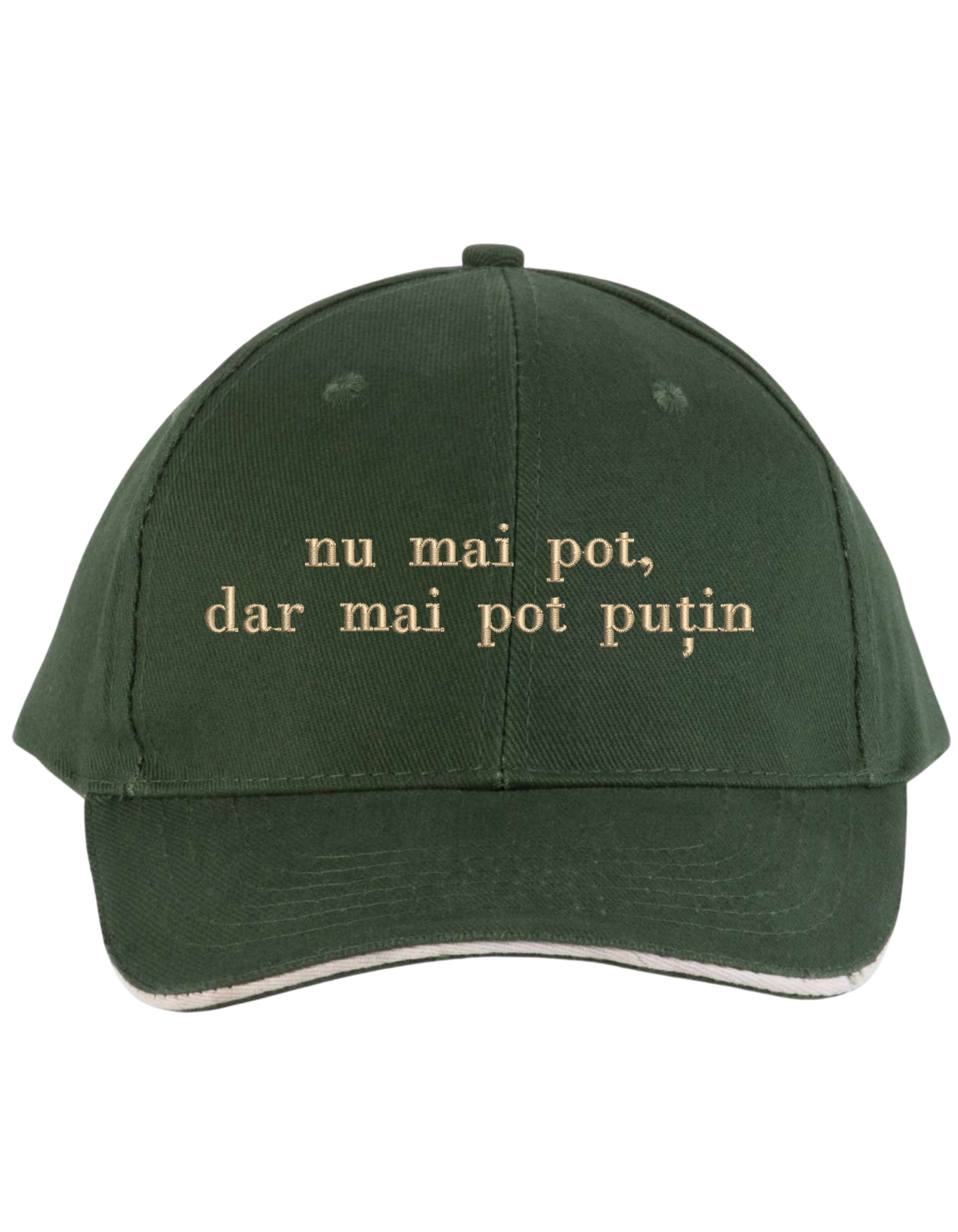 Sapca unisex Mai pot putin brodata - Thread Muse