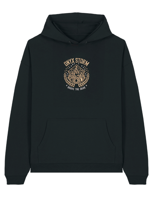 Onyx storm oversized hoodie Fourth Wing