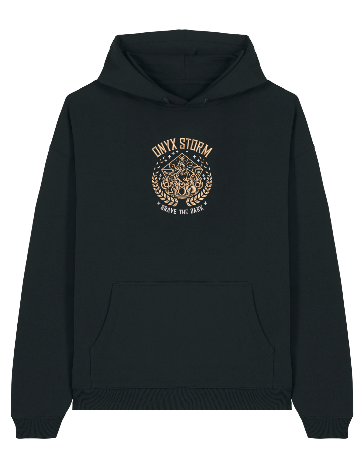 Onyx storm oversized hoodie Fourth Wing