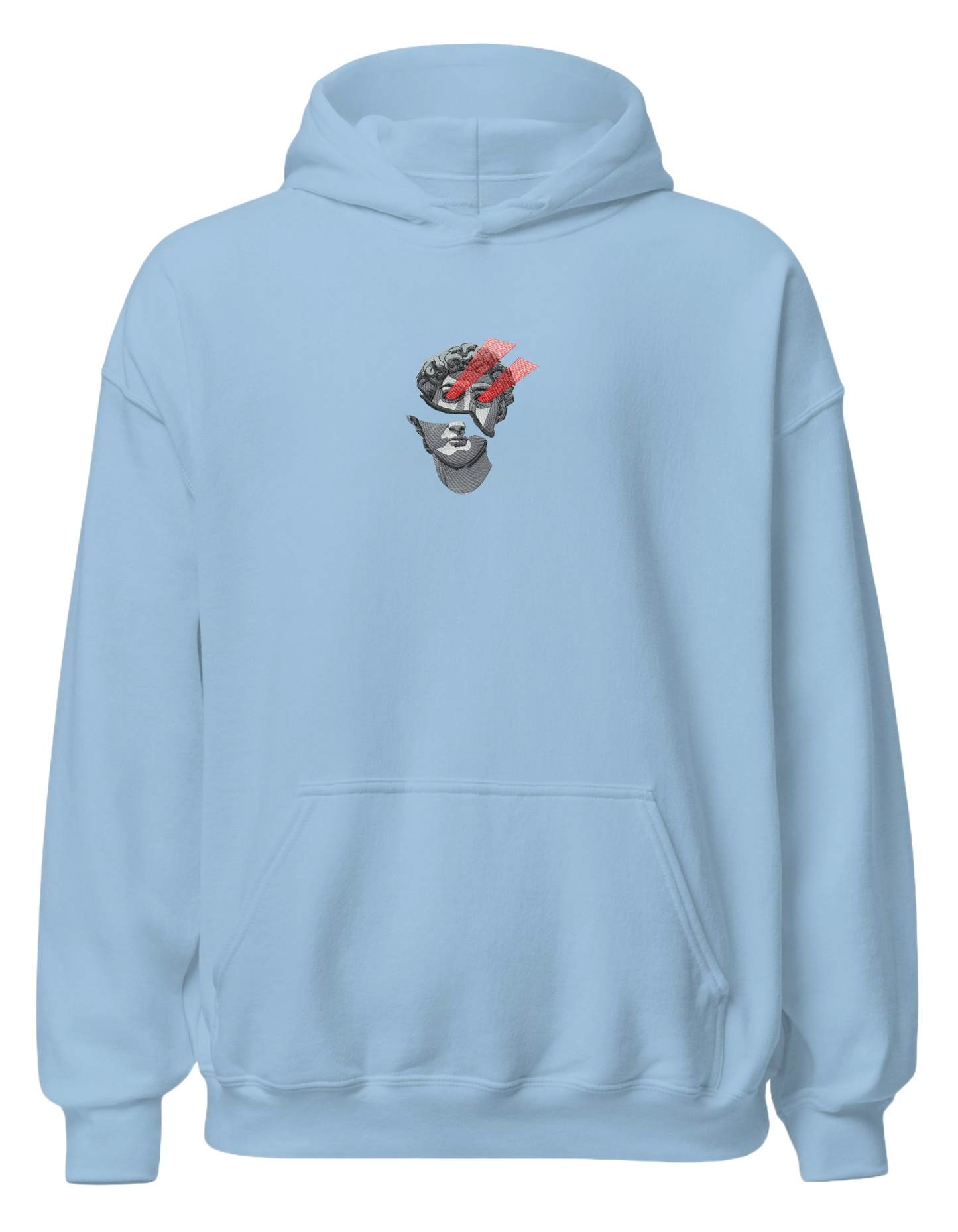 David laser eyes hoodie Sculpturi - Thread Muse