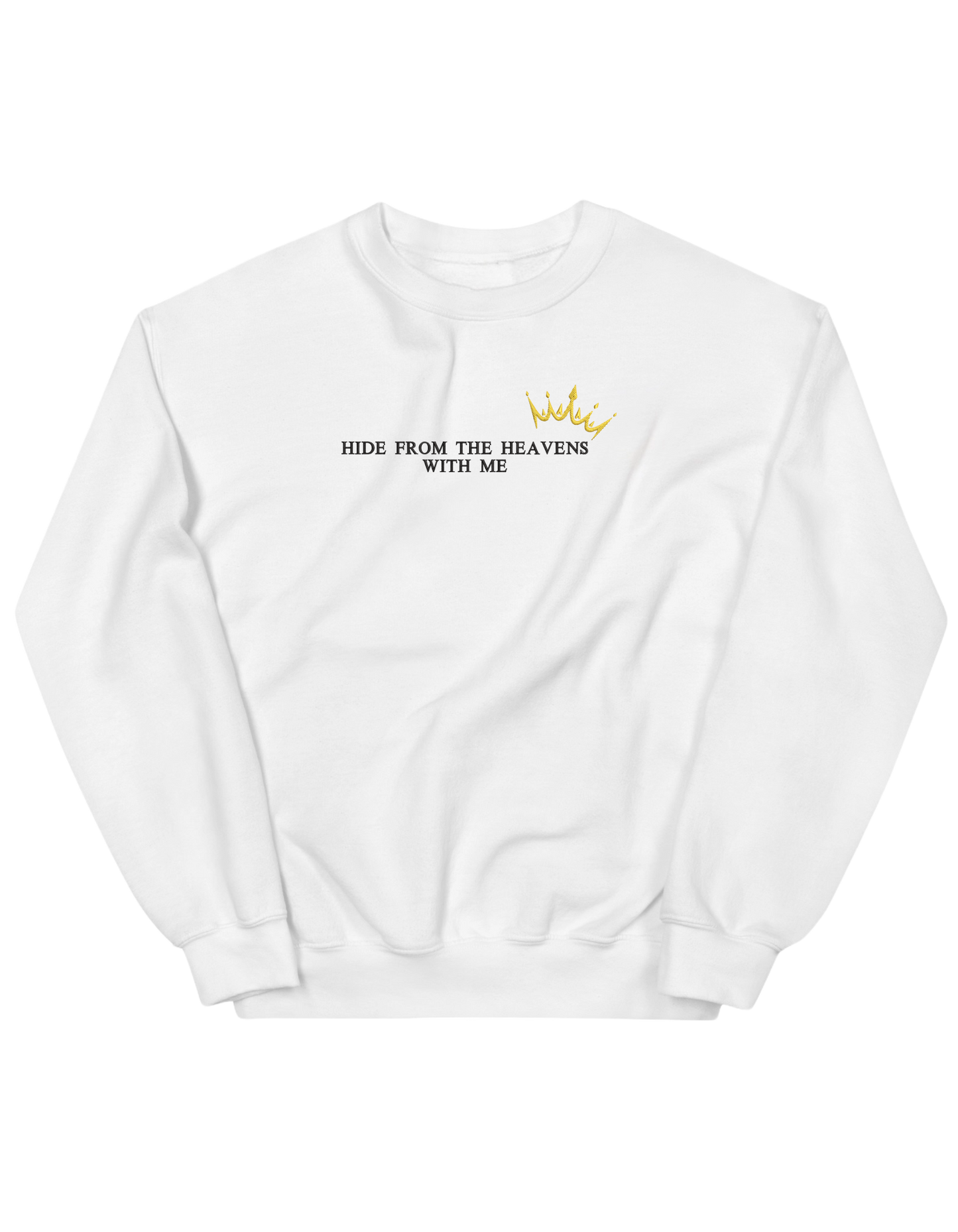 Hide from the heavens sweatshirt Bridgerton - Thread Muse