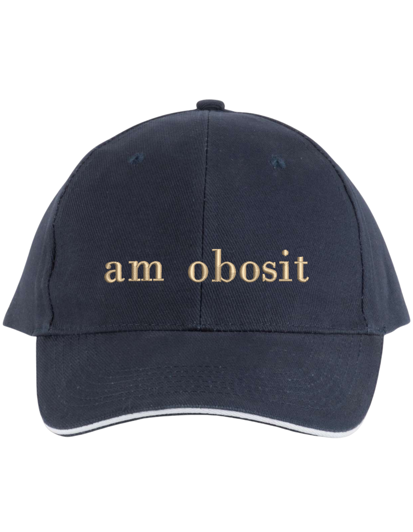 Sapca unisex Am obosit brodata - Thread Muse