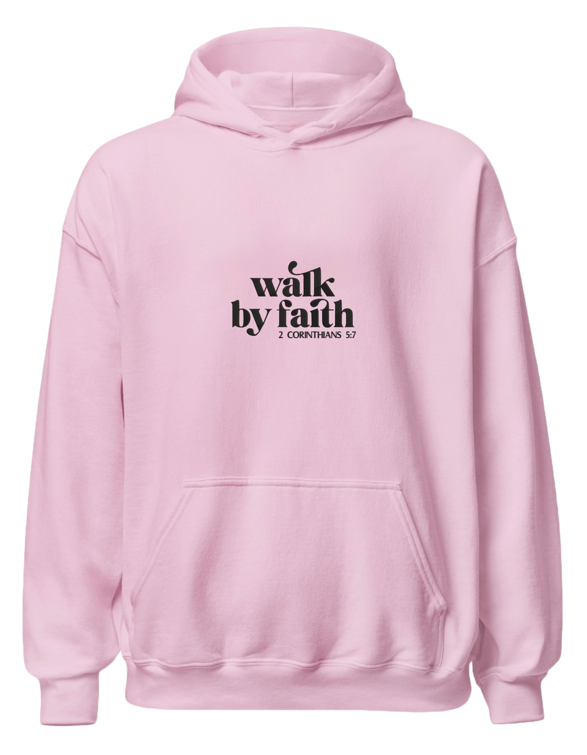 Walk by faith hoodie - Thread Muse