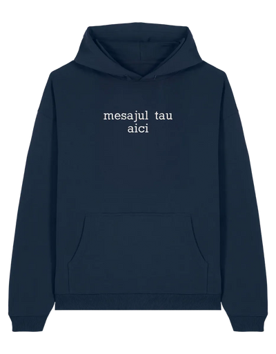 Hanorac personalizat font sherif