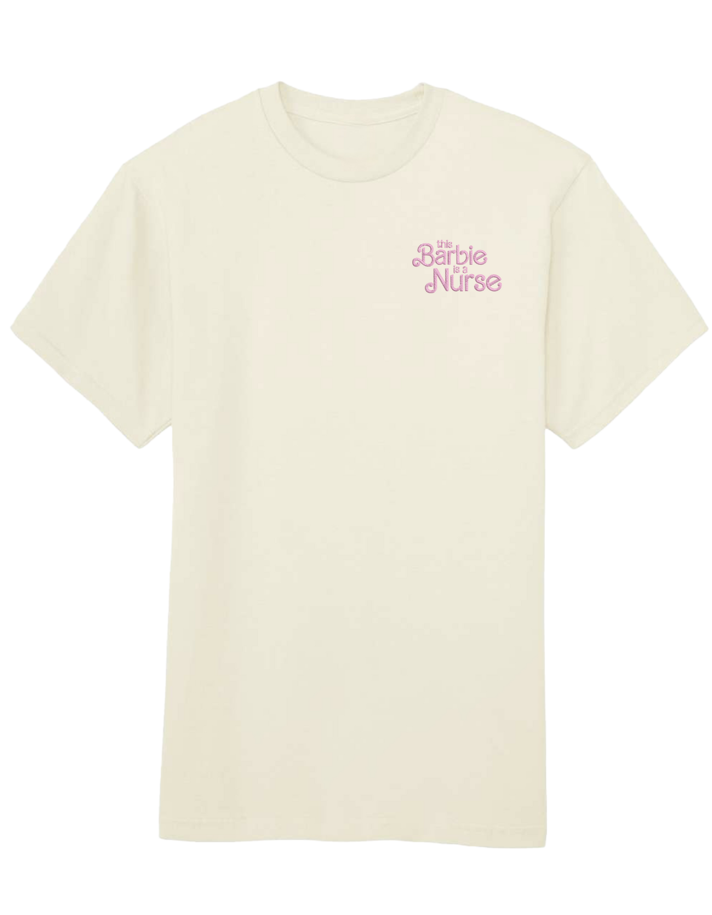Nurse barbie tricou