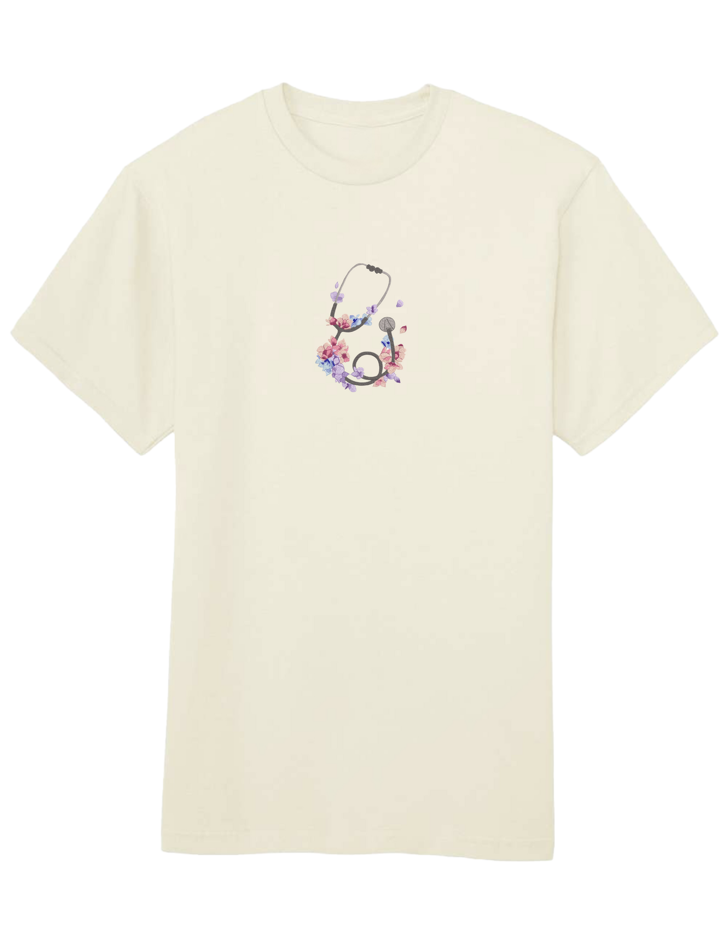 Stetoscop floral tricou - Thread Muse