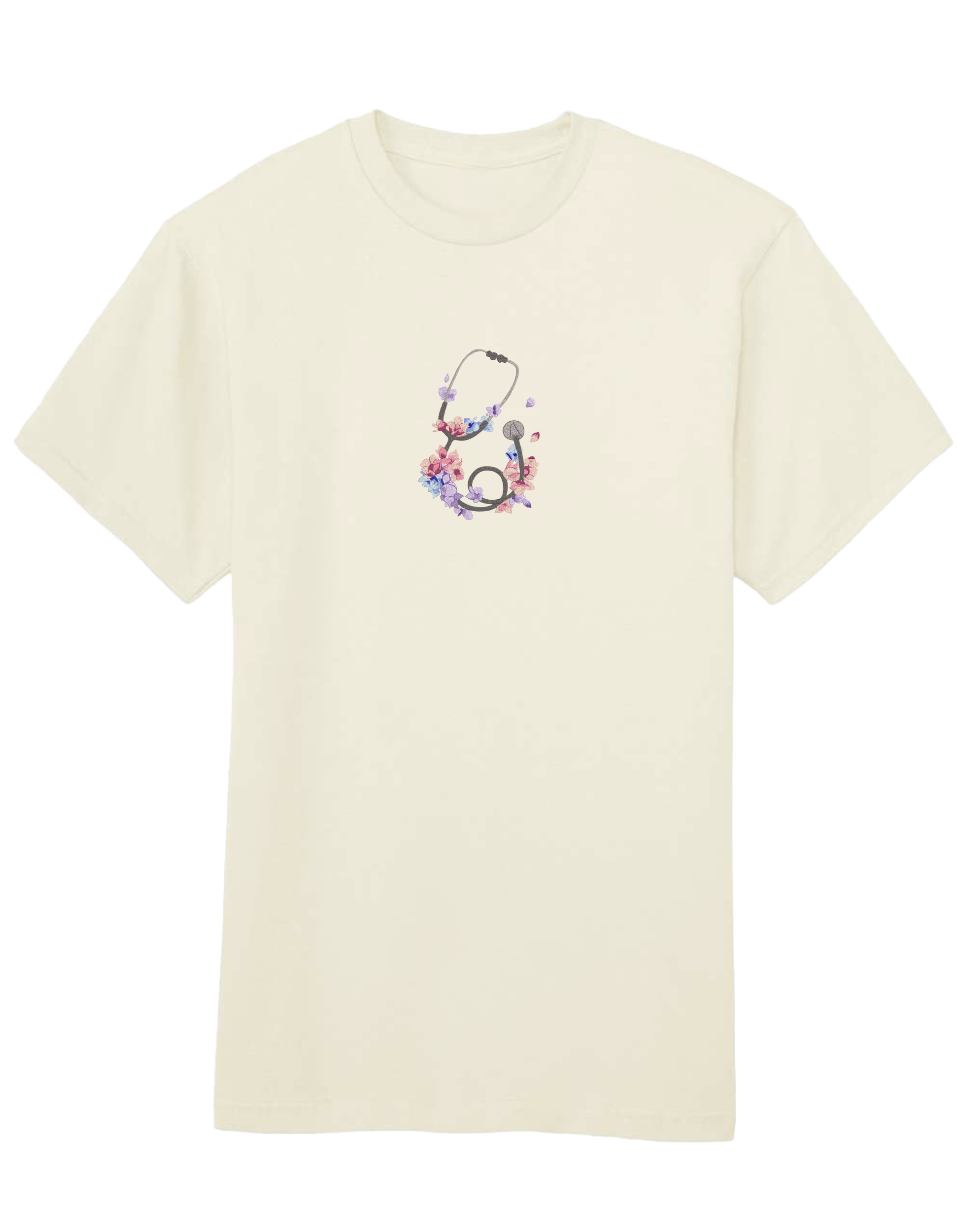 Stetoscop floral tricou - Thread Muse