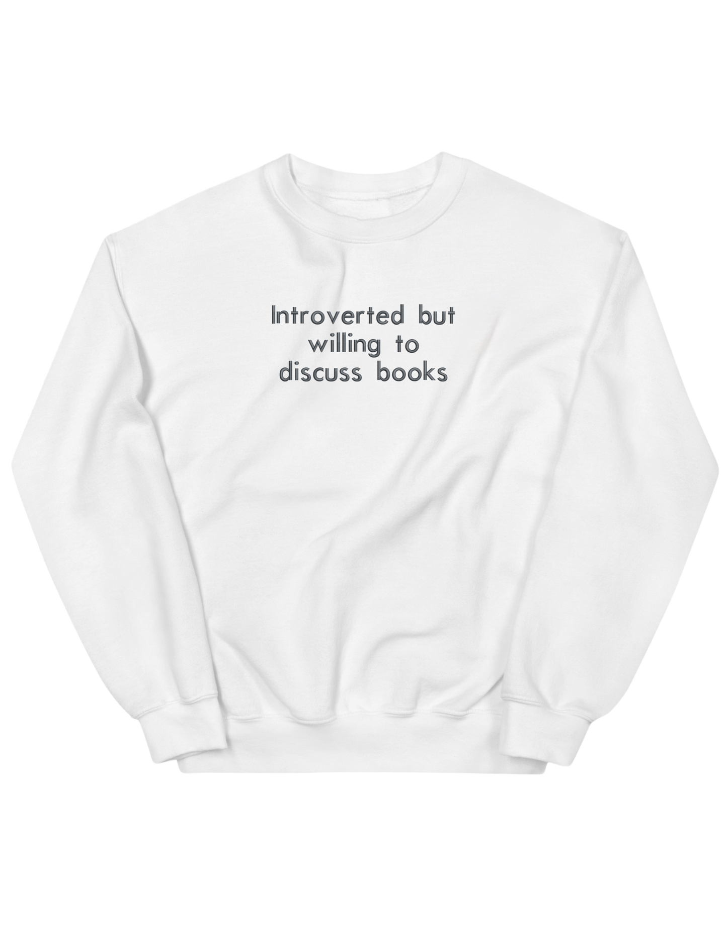 Introverted sweatshirt bookish - Thread Muse