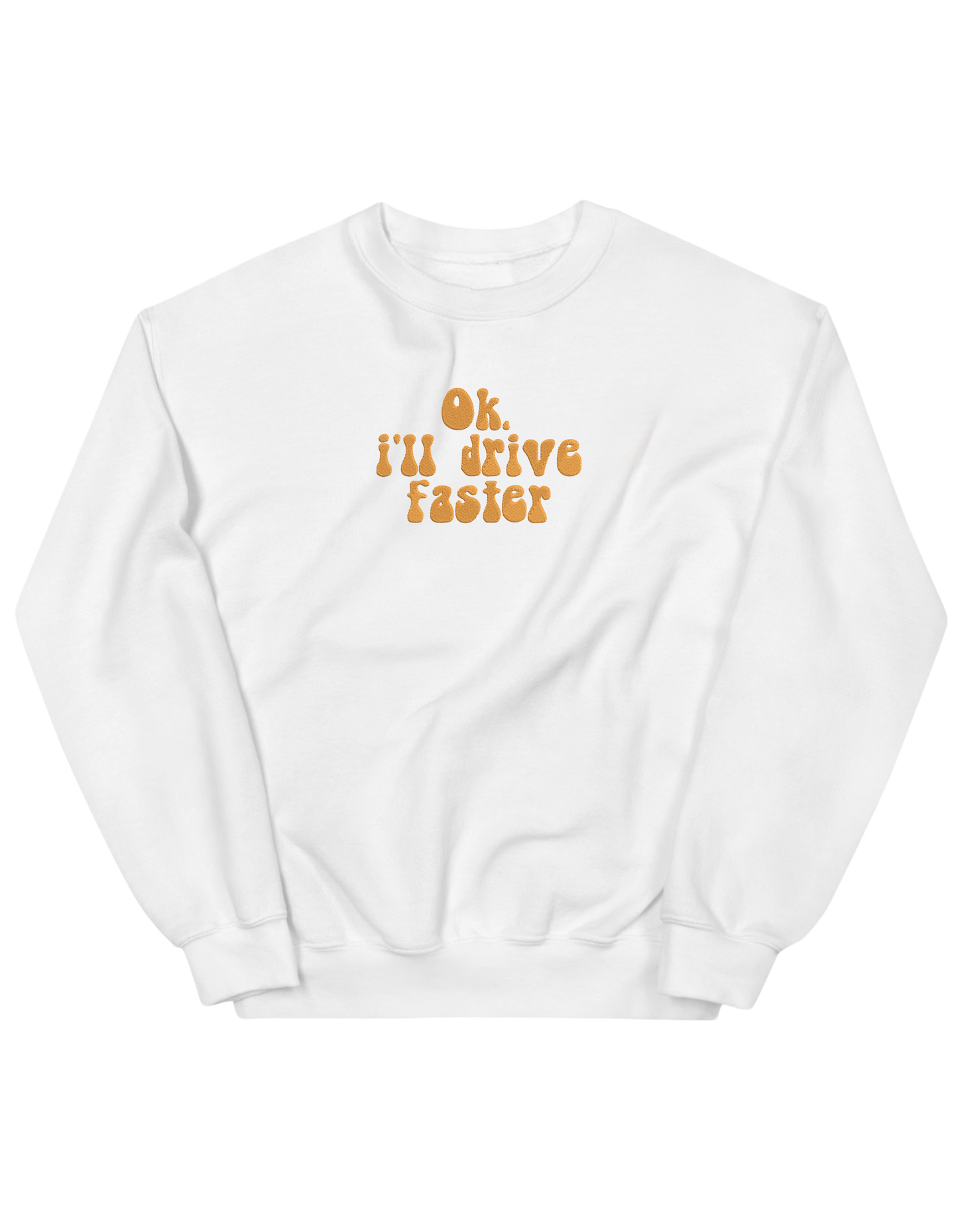 Drive faster sweatshirt F1 - Thread Muse