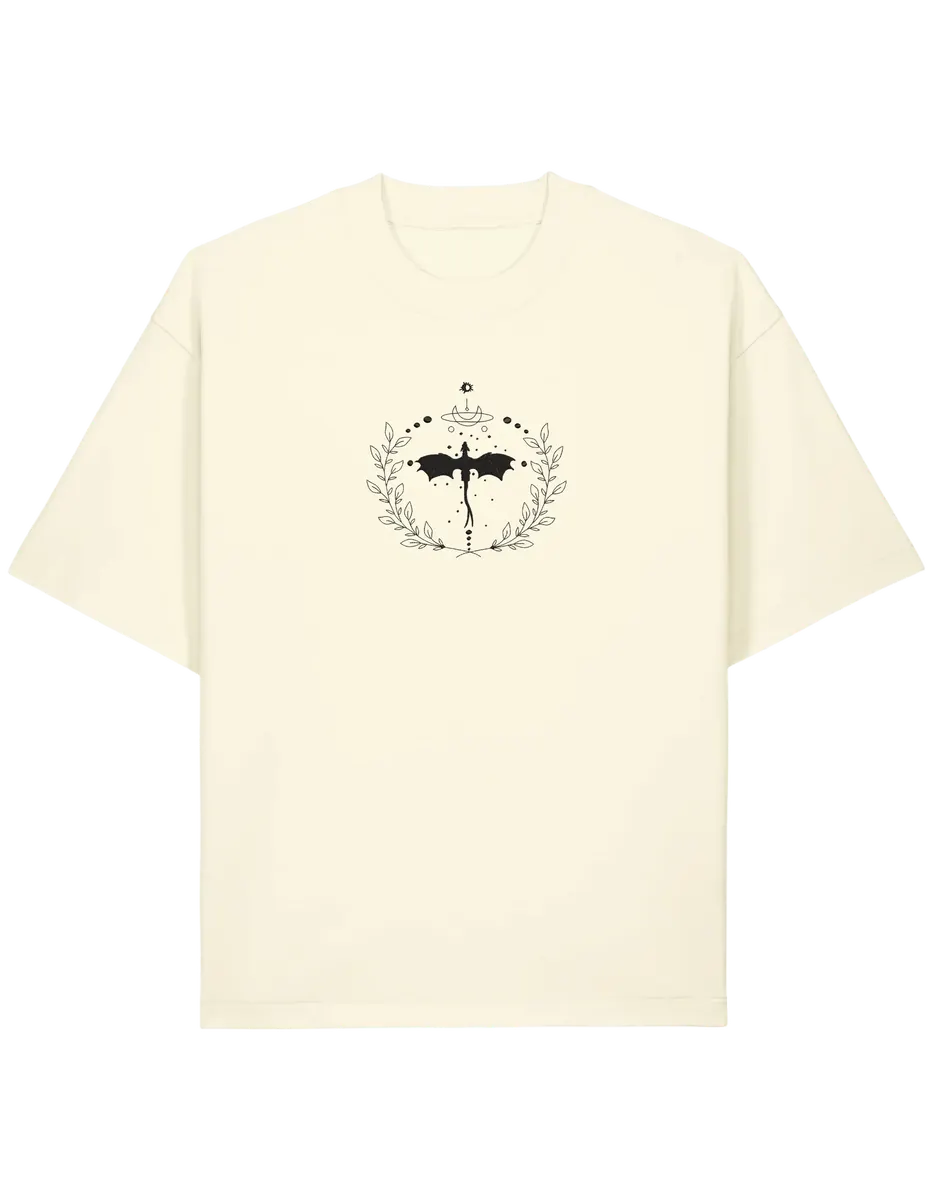Dragon tricou bookish - Thread Muse