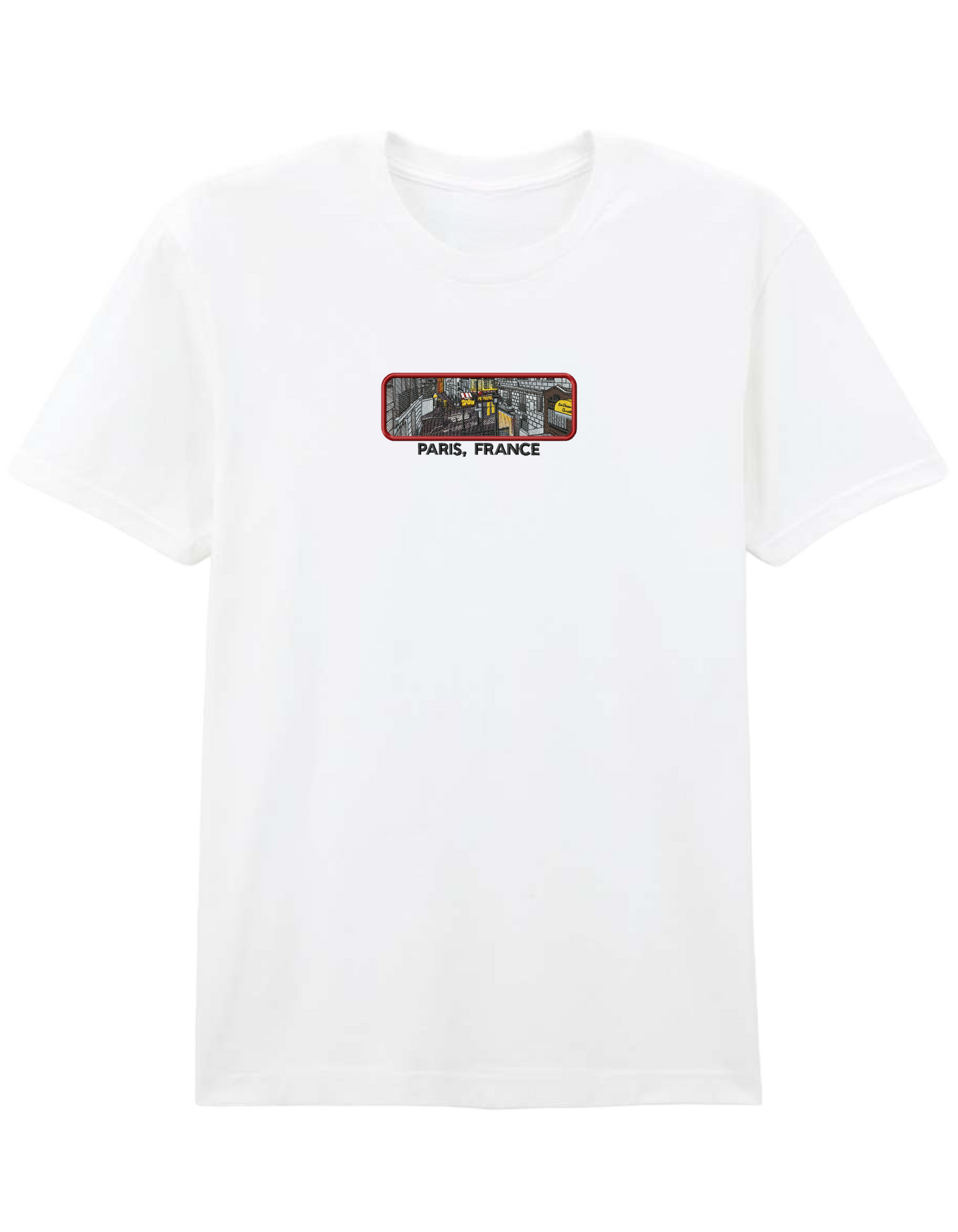 Paris France tricou Picturi - Thread Muse