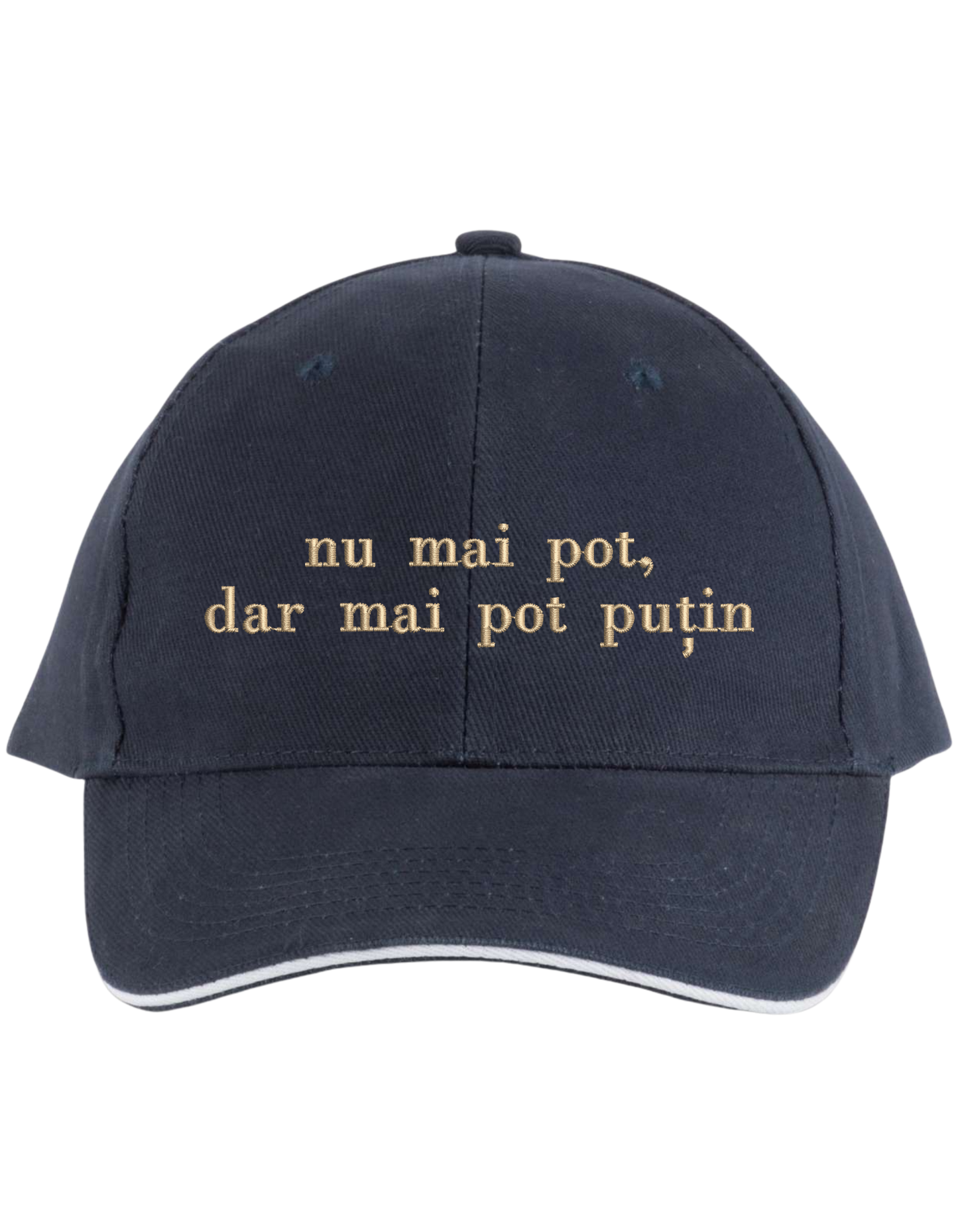 Sapca unisex Mai pot putin brodata - Thread Muse