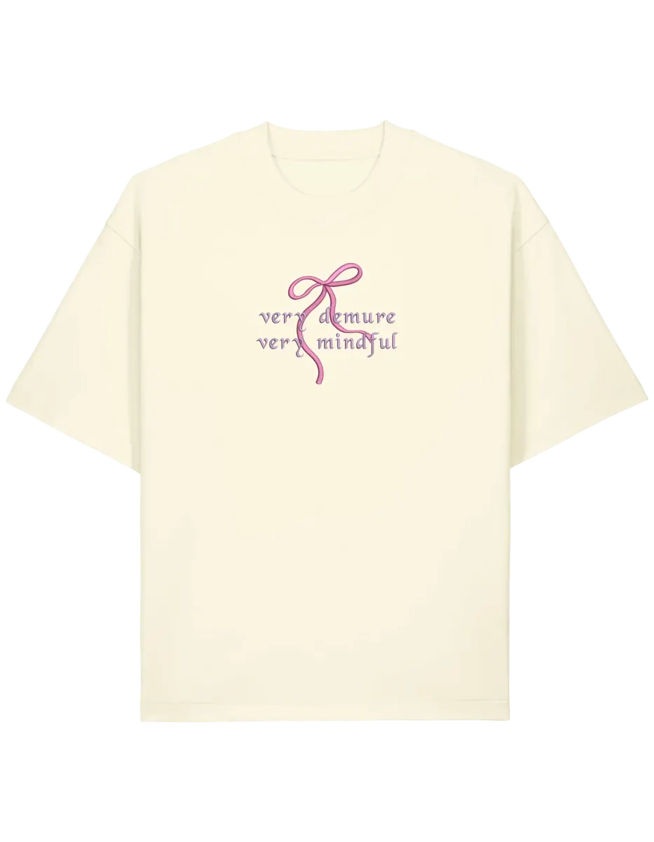 Demure tricou Girly - Thread Muse