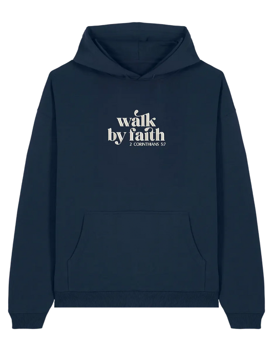 Walk by faith hoodie - Thread Muse