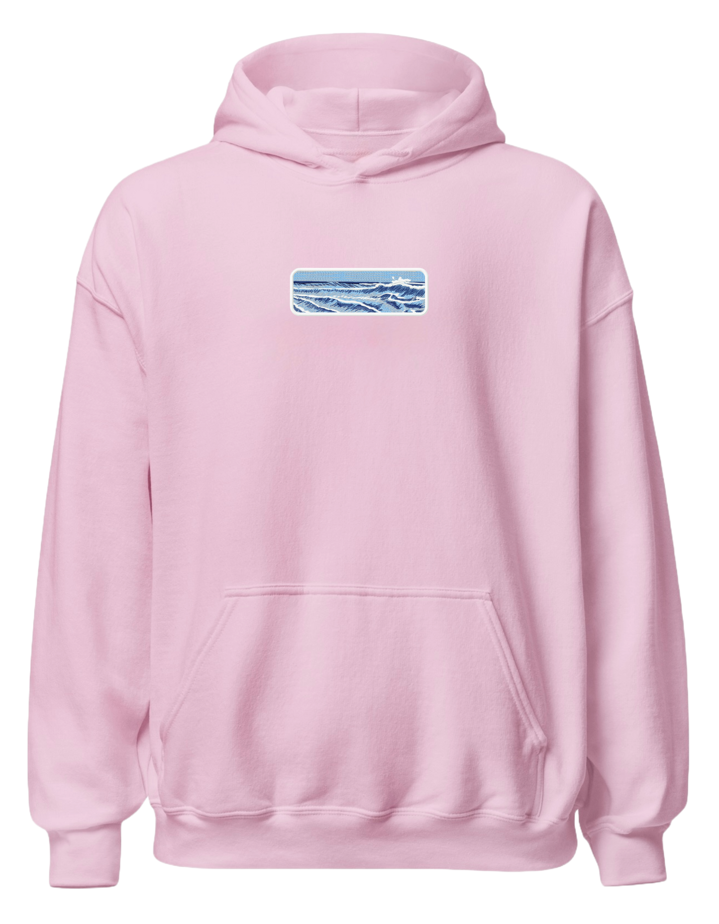 Japanese ocean waves hoodie Picturi - Thread Muse