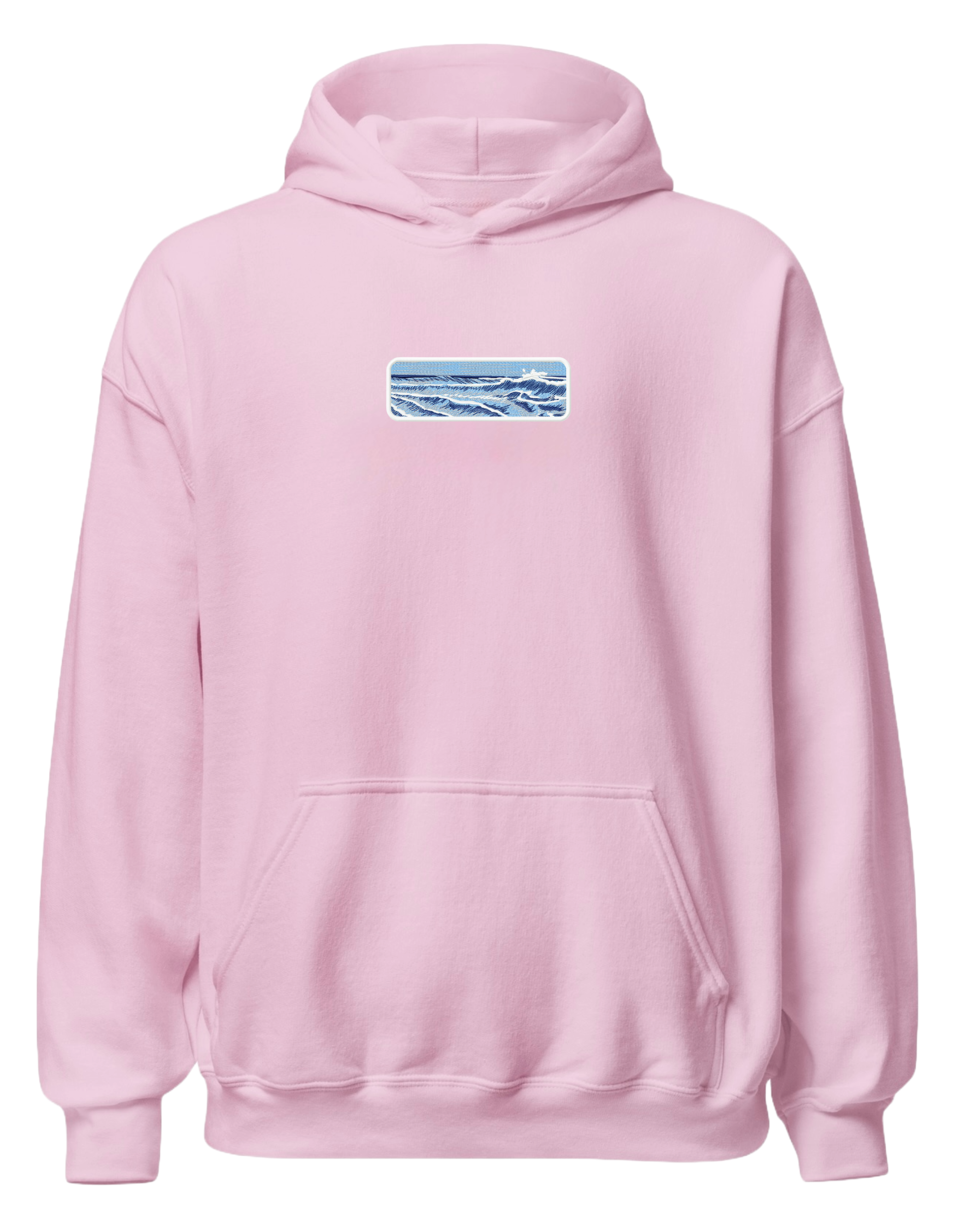 Japanese ocean waves hoodie Picturi - Thread Muse