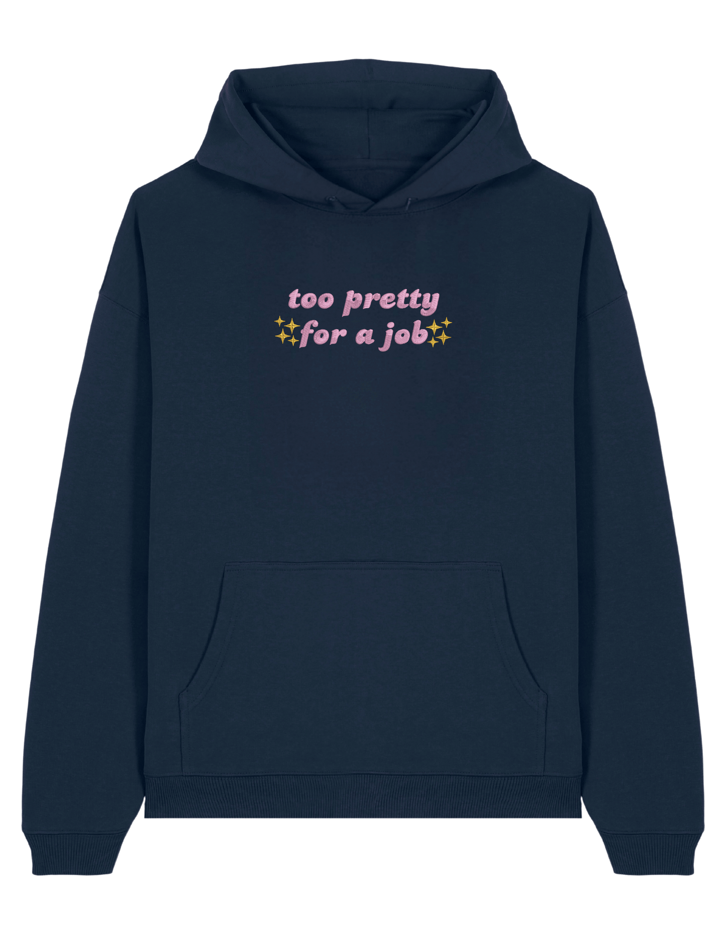 Too pretty hoodie Girly
