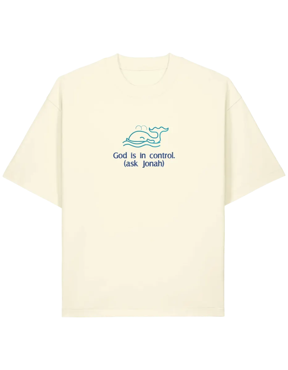God is in control tricou - Thread Muse