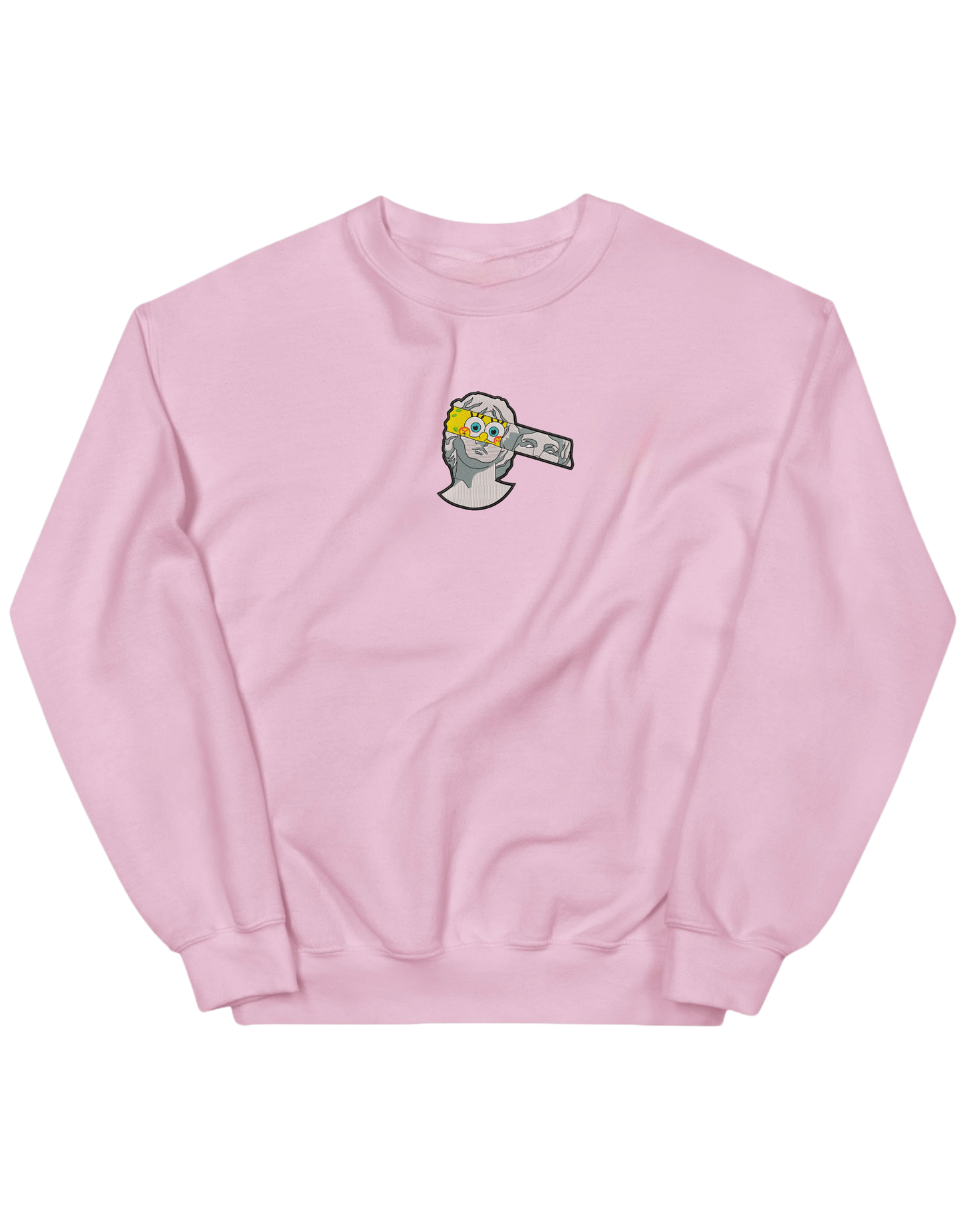 Spongebob statue sweatshirt Sculpturi - Thread Muse