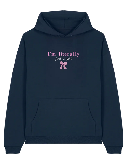 Just a girl hoodie Girly - Thread Muse
