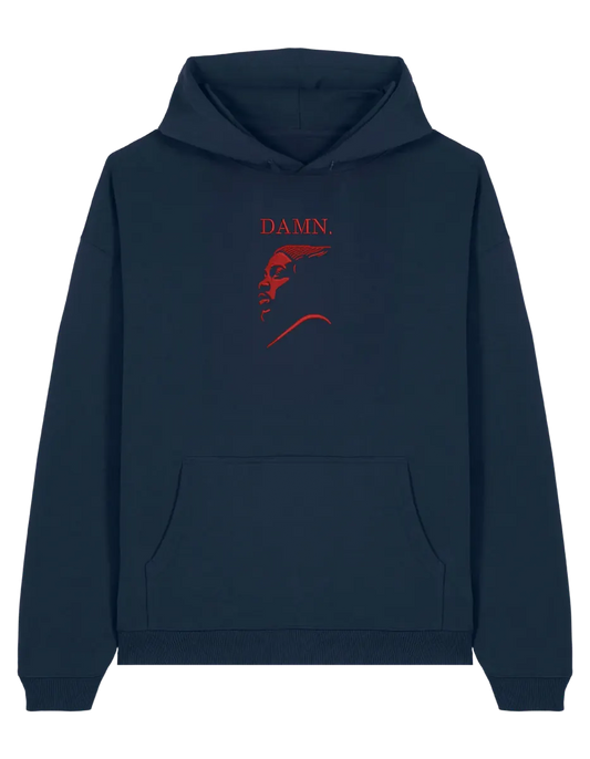 Damn portrait hoodie Kendrick Lamar - Thread Muse