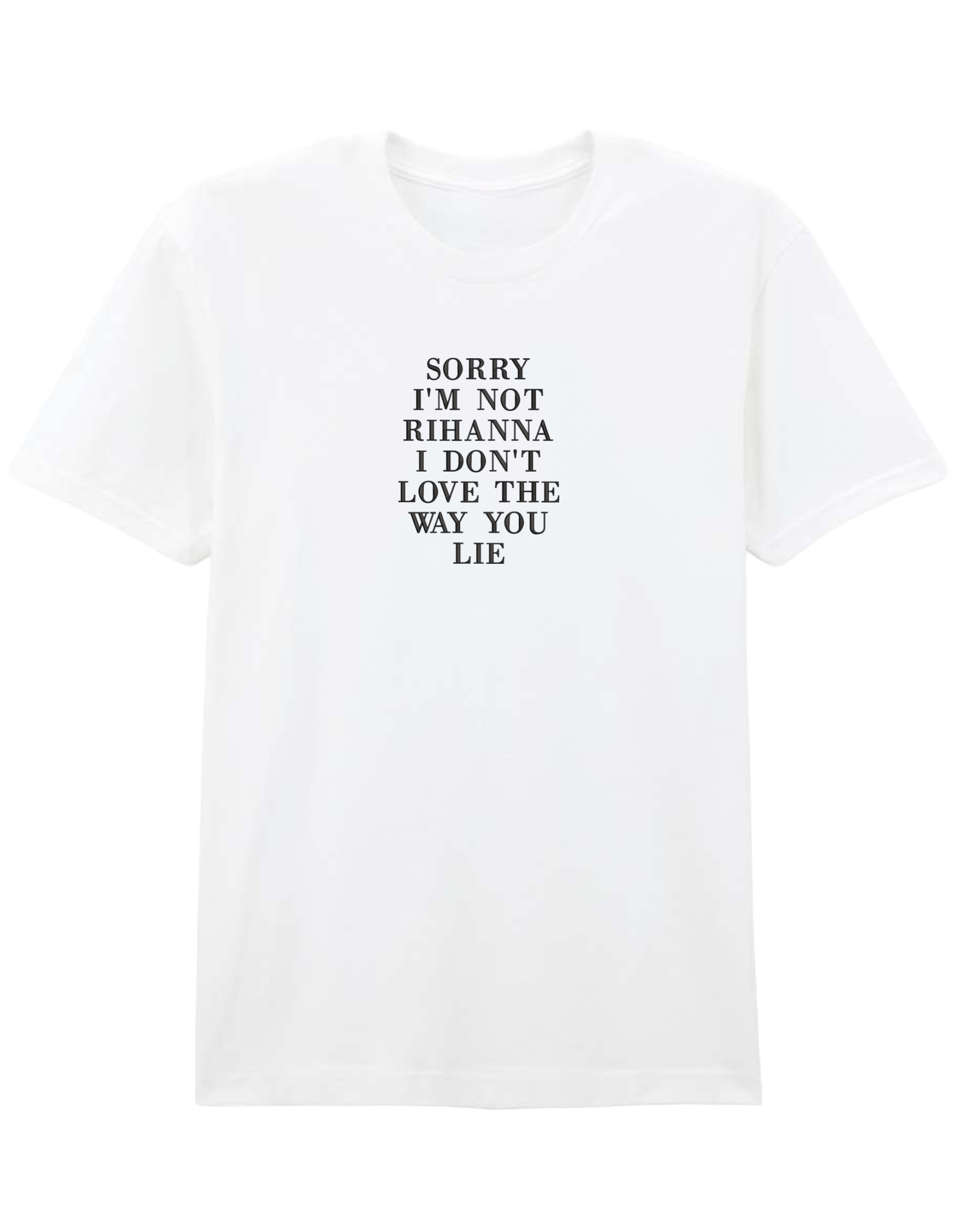 Not Rihanna tricou Sneakers - Thread Muse