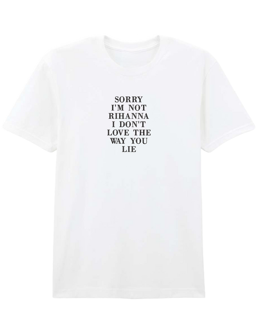 Not Rihanna tricou Sneakers - Thread Muse