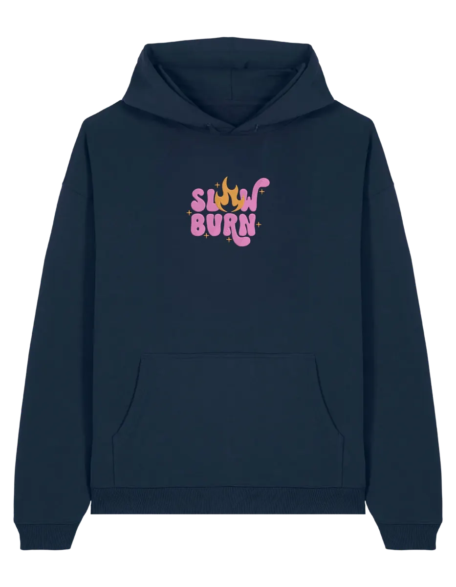 Slow burn hoodie bookish - Thread Muse