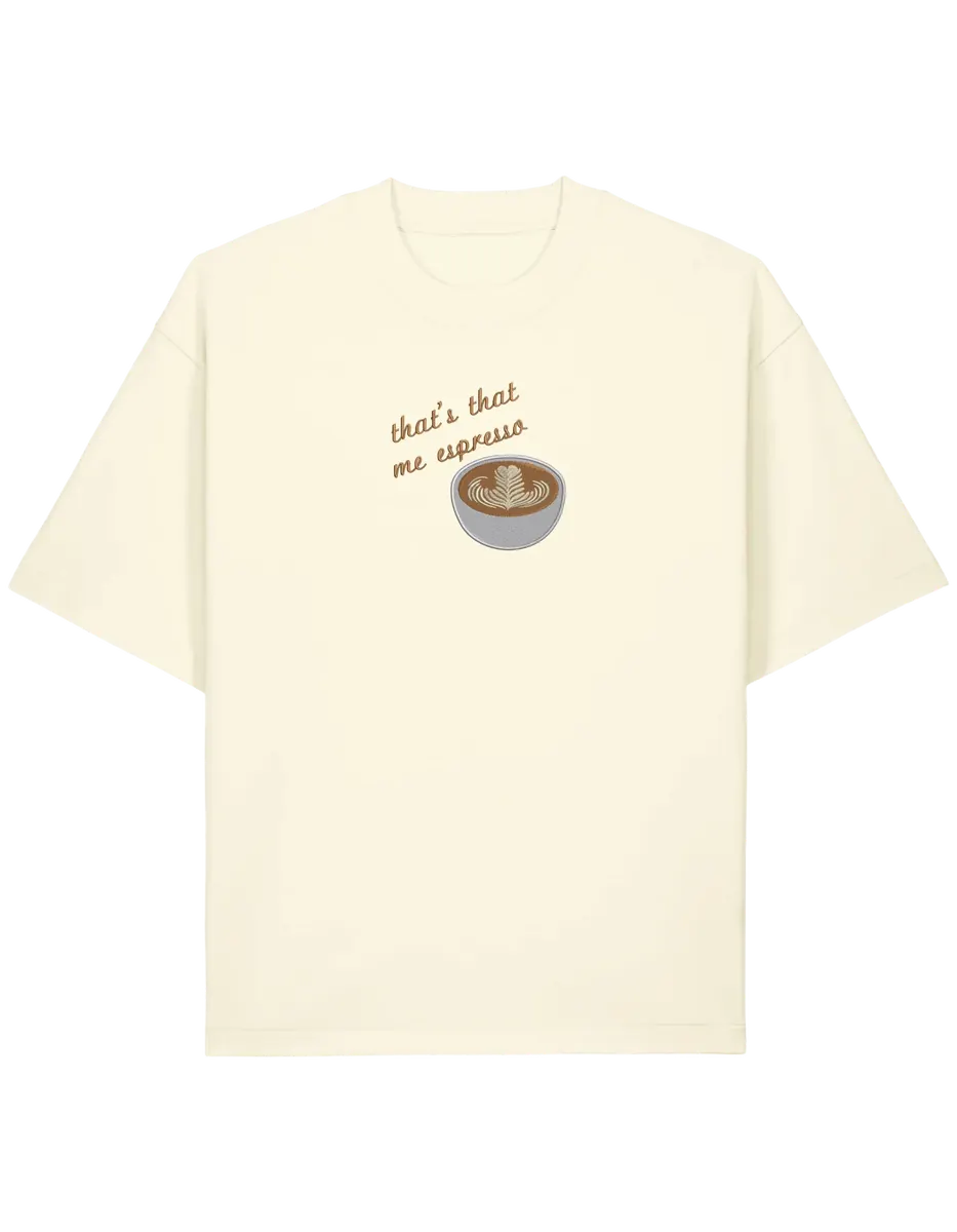 Espresso cup tricou Sabrina Carpenter - Thread Muse
