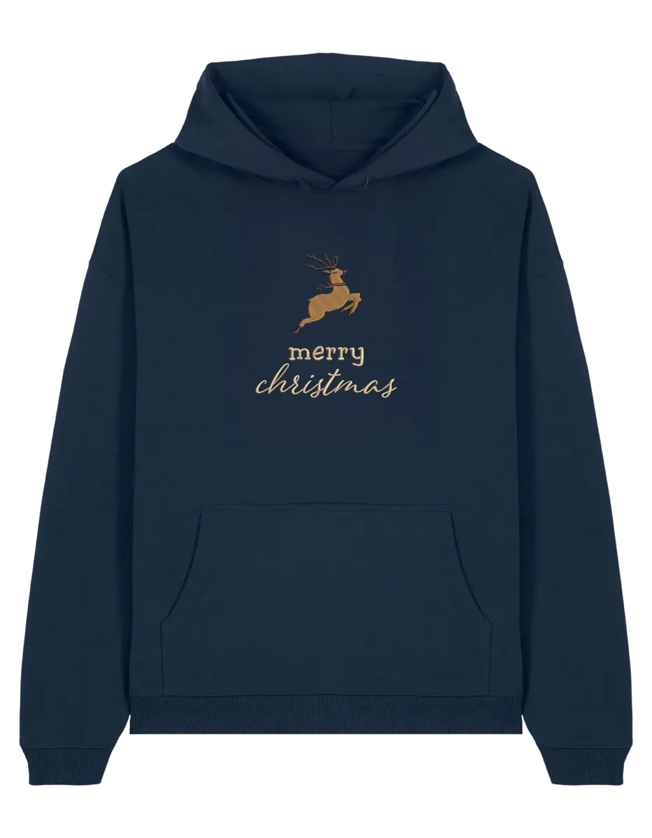 Reindeer hoodie Craciun - Thread Muse