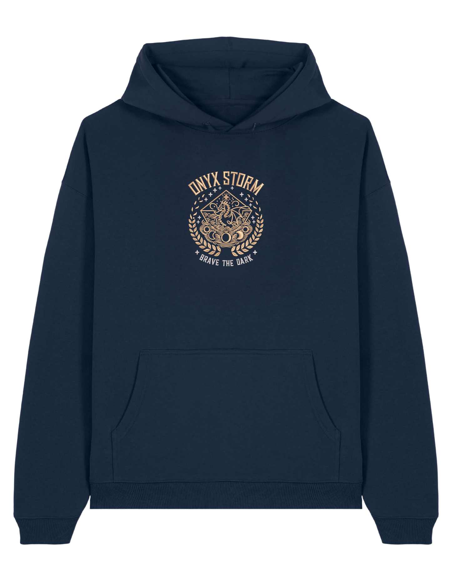 Onyx storm oversized hoodie Fourth Wing