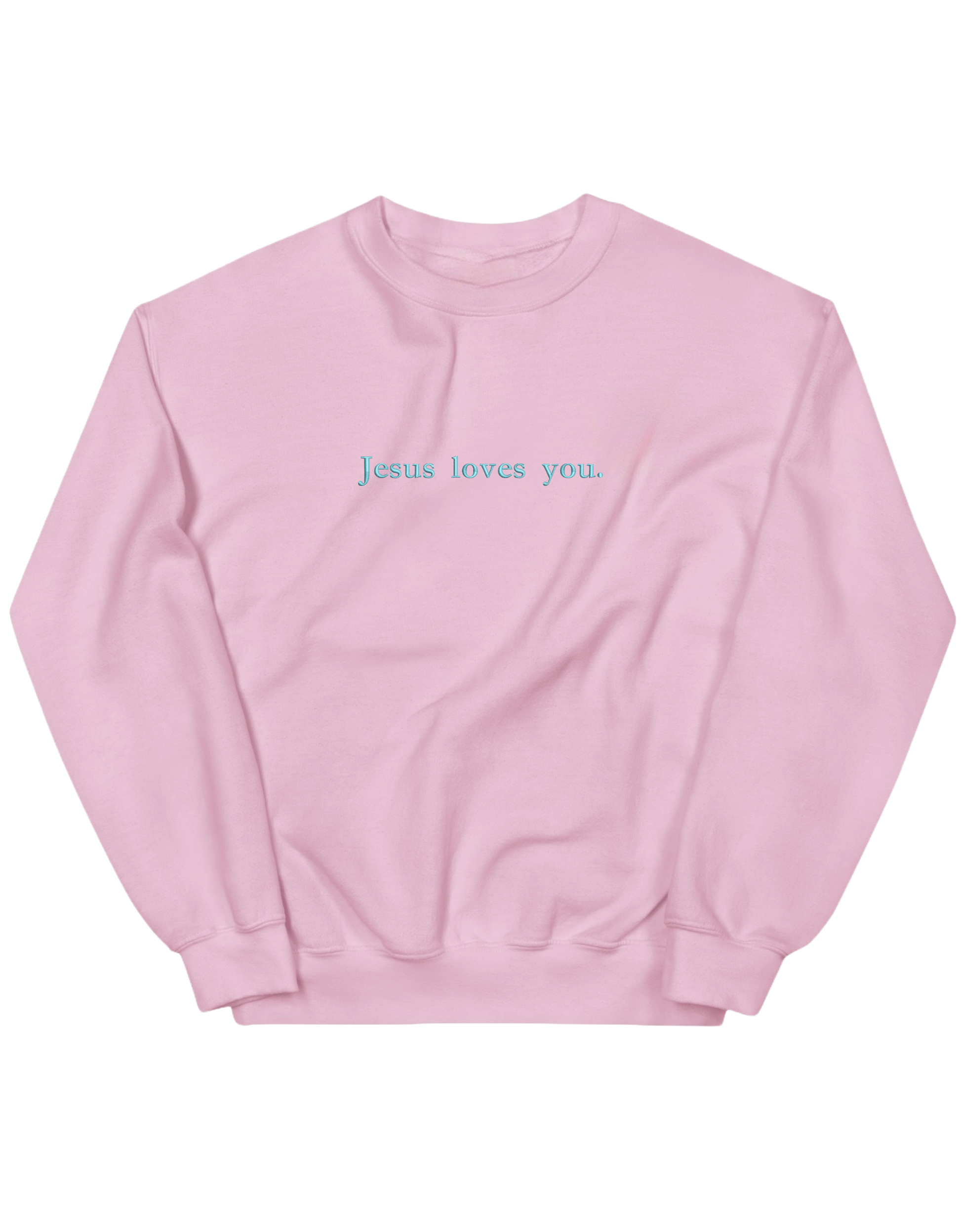 Jesus loves you sweatshirt - Thread Muse