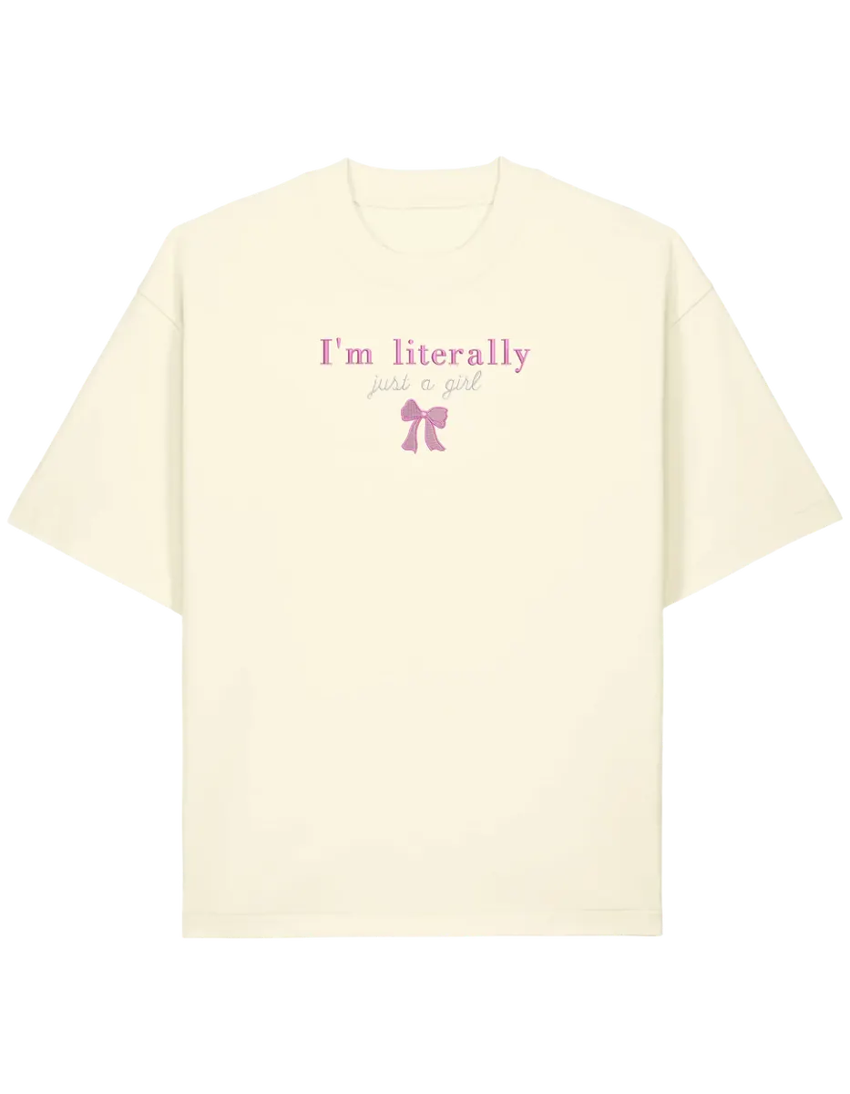 Just a girl tricou Girly - Thread Muse
