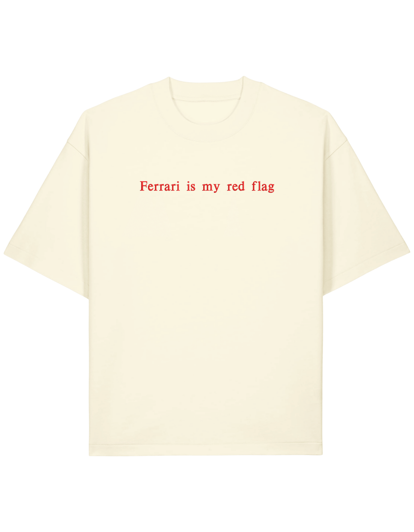Red flag tricou F1