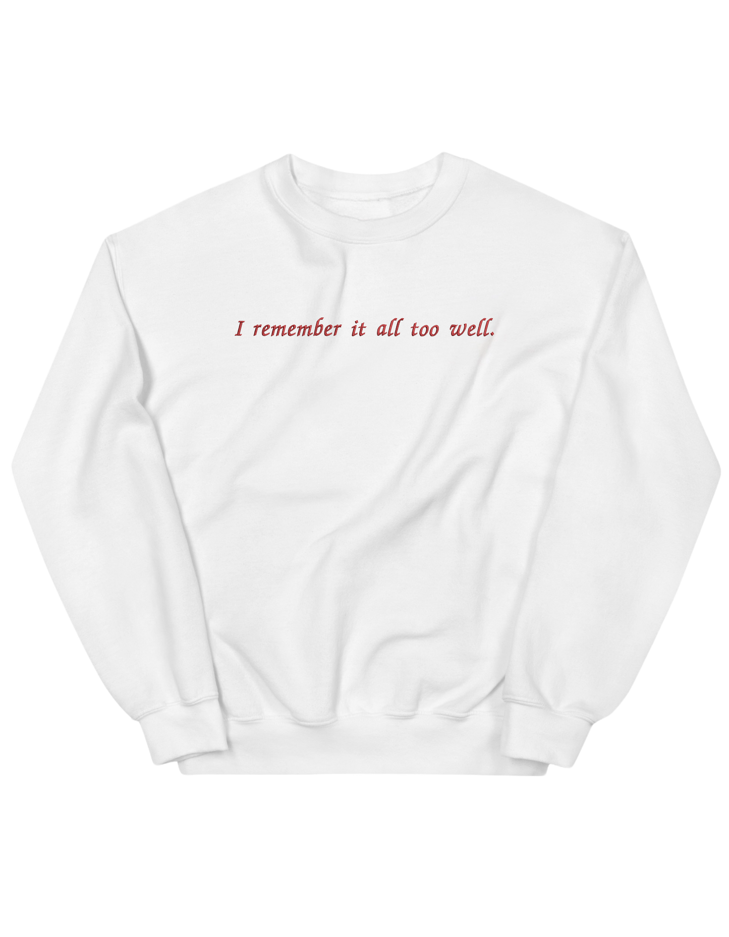 I remember it sweatshirt Taylor Swift - Thread Muse
